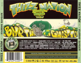 Bavgate - Thizz Nation Vol. 10 - Starring...Bavgate (Back)