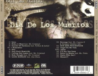 Big Lokote - Dia De Los Muertos (Back)