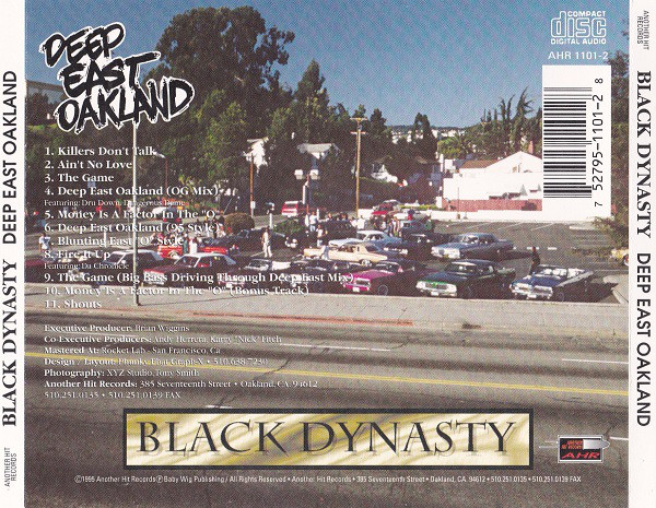 Black Dynasty - Deep East Oakland (Back)