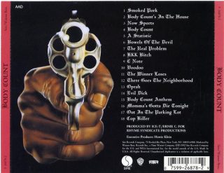 Body Count - Body Count (Back)