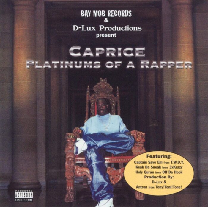 Caprice - Platinums Of A Rapper (Front)
