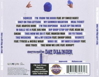 Daz Dillinger - Only On The Left Side (Back)