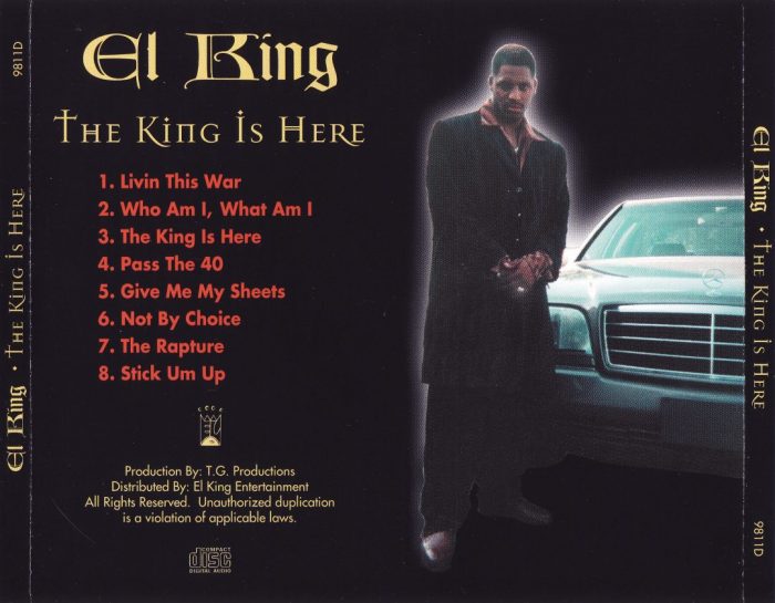 El King - The King Is Here (Back)
