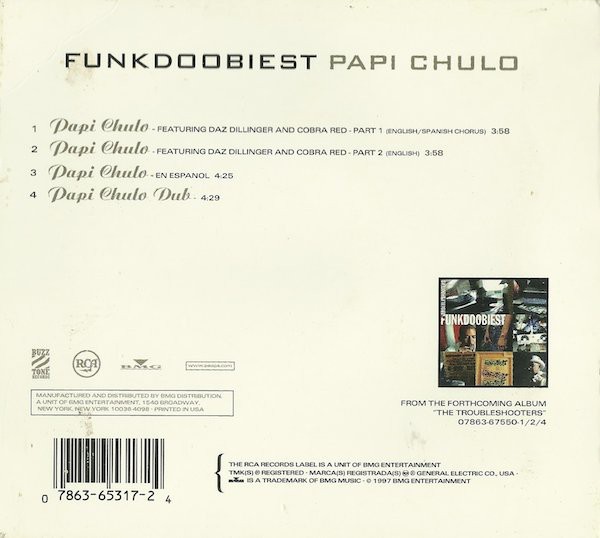 Funkdoobiest - Papi Chulo (Back)