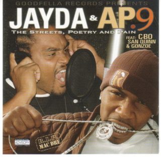 Jayda & AP.9 - The Streets, Poetry And Pain (Front)