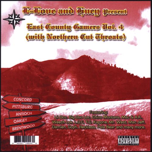 L Love Huey Present East County Gamers Vol.4 With Northern Cut Throats