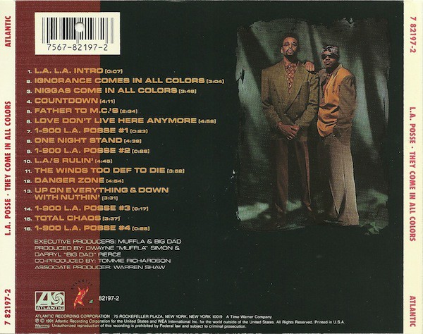 L.A. Posse - They Come In All Colors (Back)