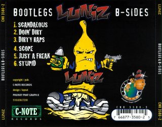 Luniz - Bootlegs & B-Sides (Back)