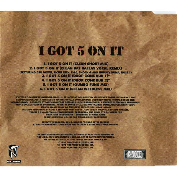 luniz i got 5 on it date de sortie