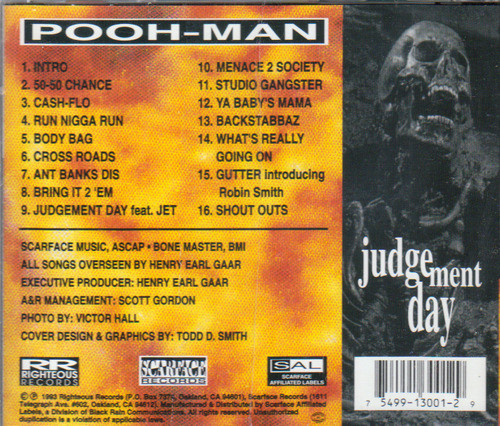 Pooh-Man - Judgement Day (Back)