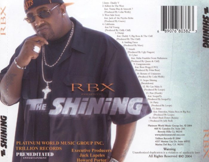 RBX - The Shining (Back)