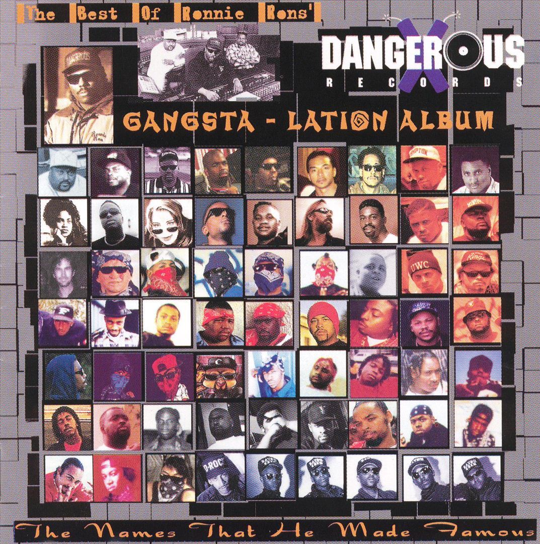 Ronnie Ron - Ronnie Rons' Gangsta-Lation Album (Front)