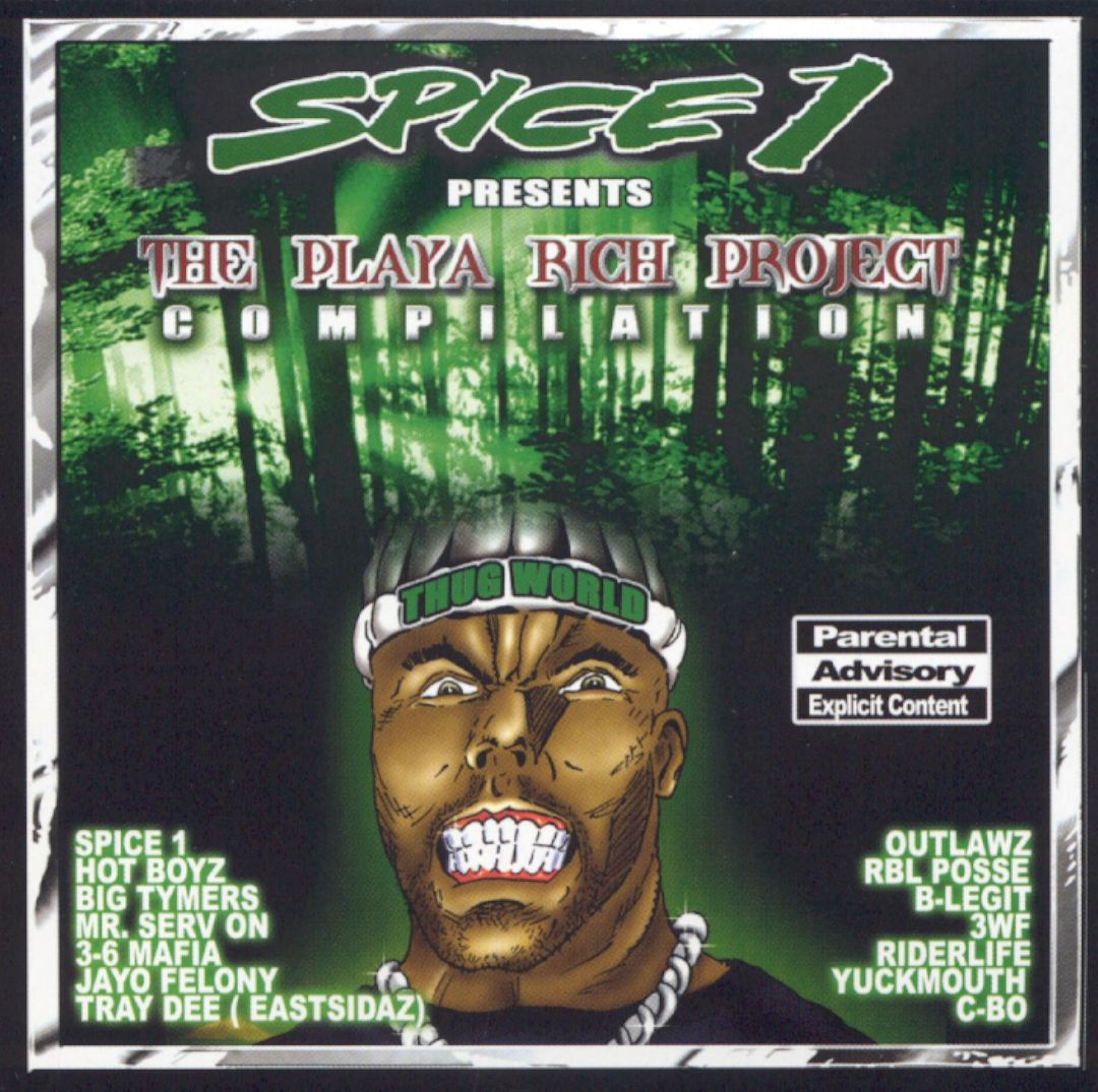 Spice 1 The Playa Rich Project Compilation (CD)
