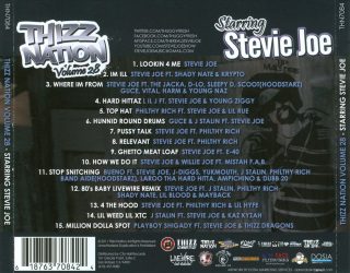 Stevie Joe - Thizz Nation, Vol. 28 Starring Stevie Joe.jpg (Back)