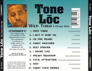 Tone Loc - Wild Thing & Other Hits (Back)